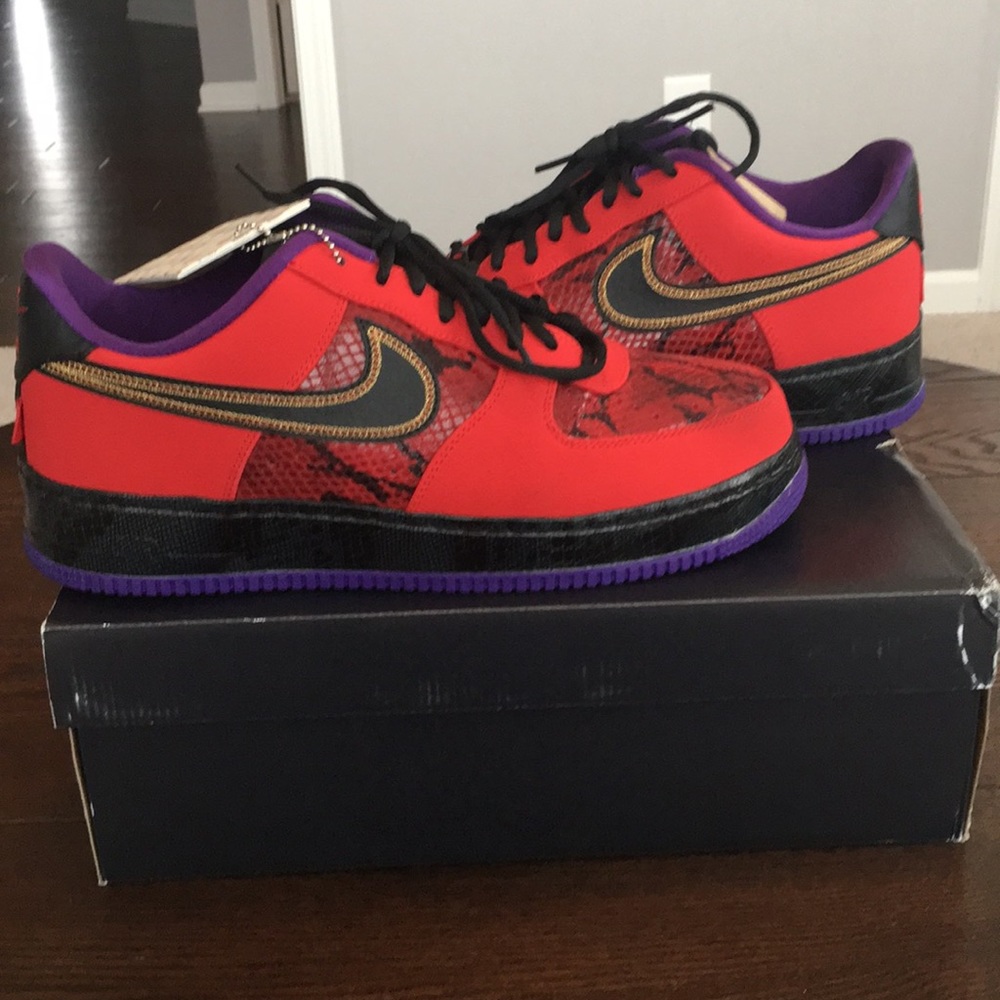 Nike Air Force 1  ‘13 Year of the Snake.